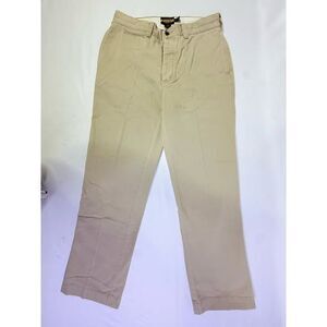 VTG Ralph Lauren Rugby Chino Pants Mens 32x30 Khaki Buckle Back Preppy Heritage